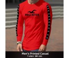 Mens Printed Casual T-shirt SM-101